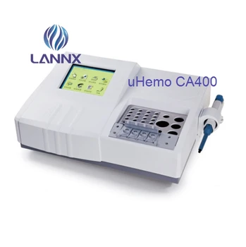 Lannx uHemo CA400 Klinické Analytických Nástrojov krvi coagulometro cena prenosné Semi-auto Koagulačný Analyzátor Krvi na Laboratórne