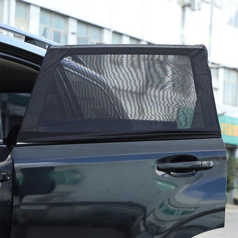 Pre Subaru Forester roky 2013-2018 elastické oka Čierne Zadné Okno Auta Opony Slnečník proti komárom Ochrana Hmyzu Čisté Auto Príslušenstvo - 5